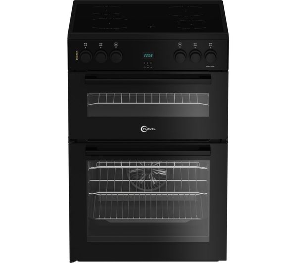 Flavel Mf82cdk 60 Cm Electric Ceramic Cooker Black Flavel Mf82cdk 60 Cm Electric Ceramic Cooker Black