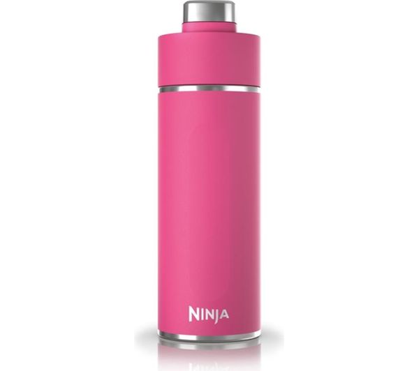NINJA Thirsti Travel Water Bottle - Hot Pink, 530 ml