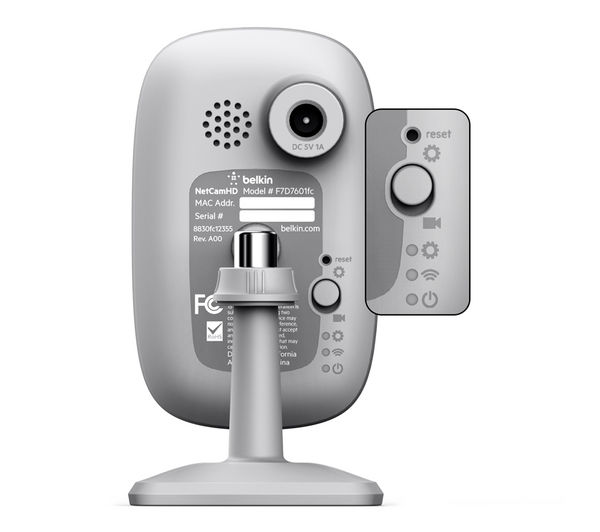F7D7602UK BELKIN F7D7602uk Networking Wireless Home Security Camera