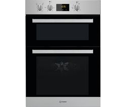 INDESIT Aria IDD 6340 IX Electric Double Oven - Stainless Steel