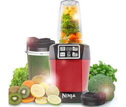 NINJA BL480UKMR Blender - Metallic Red