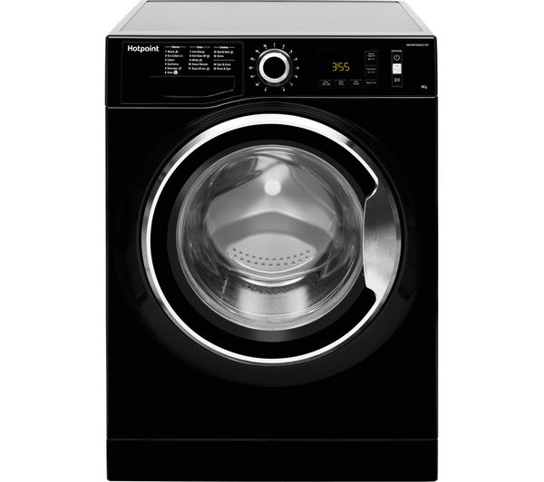 black 1600 washing machine