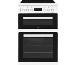 BEKO XDC653W 60 cm Electric Ceramic Cooker - White