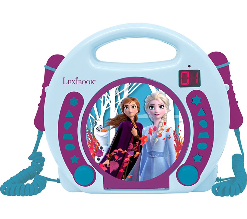 RCDK100FZ CD Player with Microphones - Disney Frozen 2