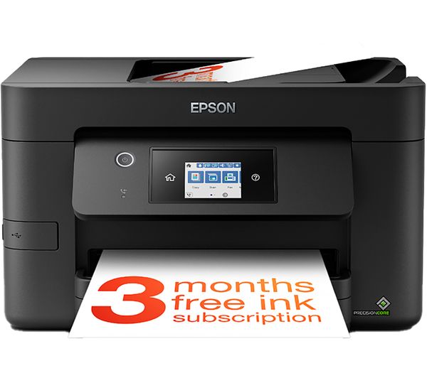 Epson Workforce Pro Wf 3820dwf All In One Wireless Inkjet Printer With Fax