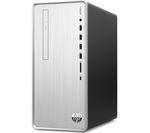 £699, HP Pavilion TP01-2000na Desktop PC - AMD Ryzen 7, 1 TB HDD & 256 GB SSD, Silver, AMD Ryzen 7 5700G Processor, RAM: 8 GB / Storage: 1 TB HDD & 256 GB SSD, n/a
