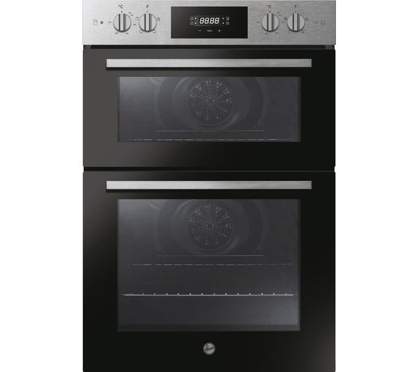 Hoover Ho9dc3b308in Electric Double Oven Stainless Steel Black