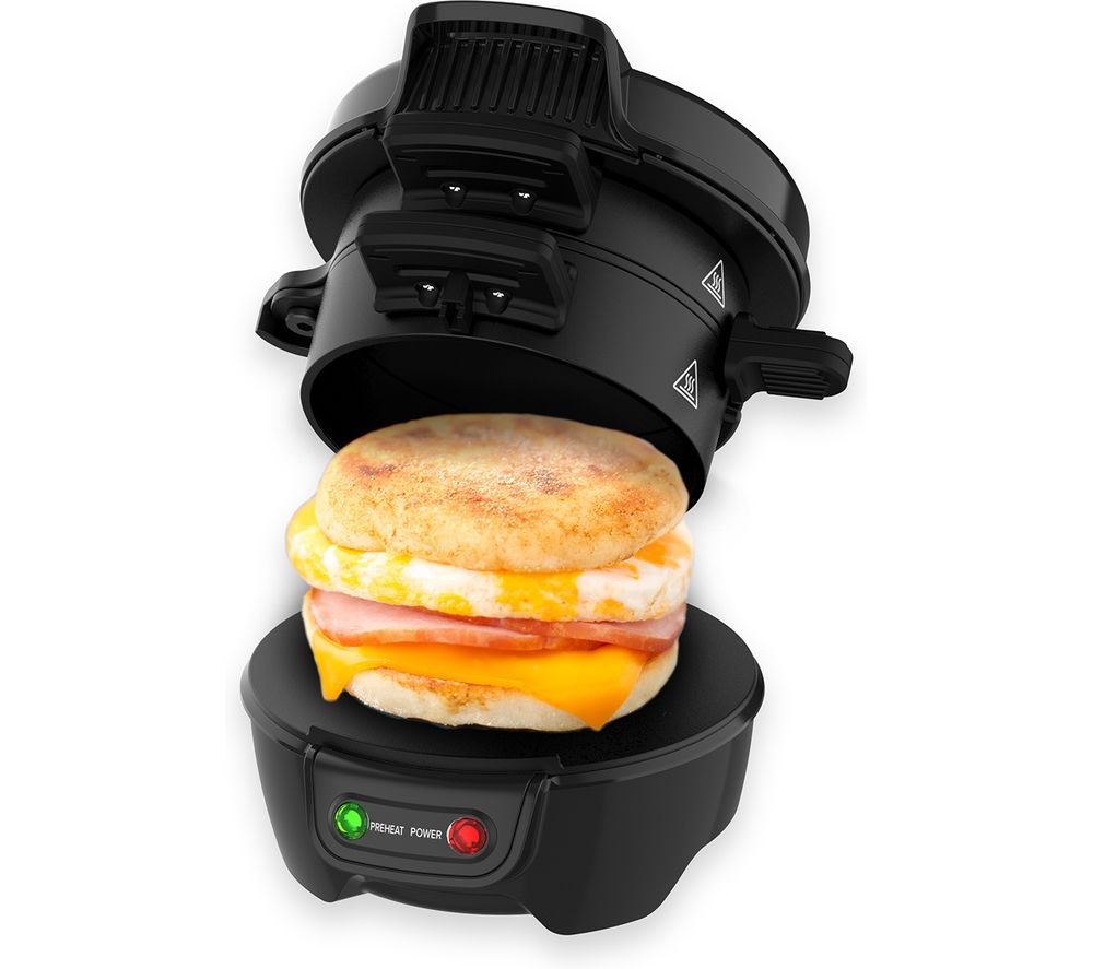 01655 Breakfast Sandwich Maker - Black