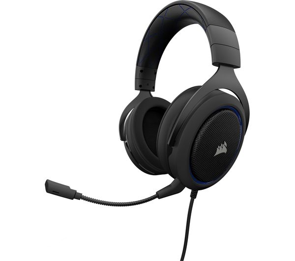 CA 9011217 EU CORSAIR HS50 PRO Gaming Headset Black Blue