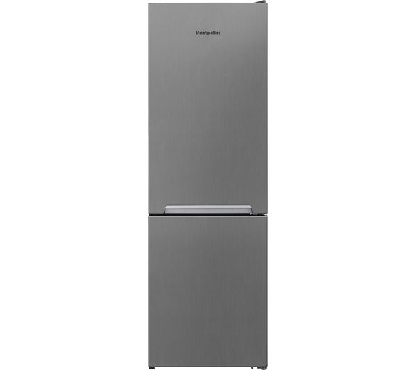 MONTPELLIER MNF1860X 60/40 Fridge Freezer - Dark Inox