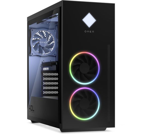 HP OMEN 40L Gaming PC - AMD Ryzen 7, RTX 3060 Ti, 1 TB SSD 