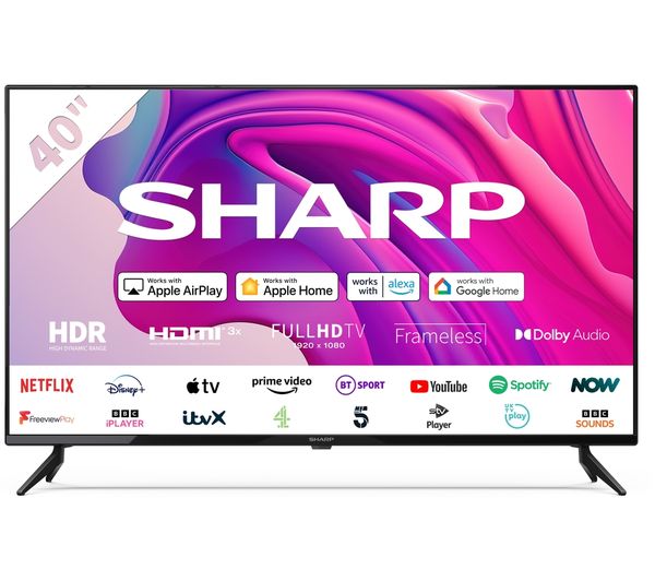 Sharp 2t C40fd7kf1fb 40 Smart Full Hd Hdr Led Tv