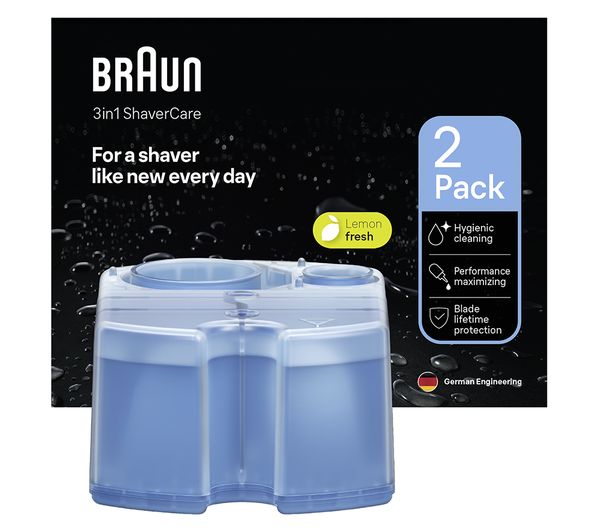 Braun 3 In 1 Shavercare Refill Cartridges Pack Of 2 Braun 3 In 1 Shavercare Refill Cartridges Pack Of 2