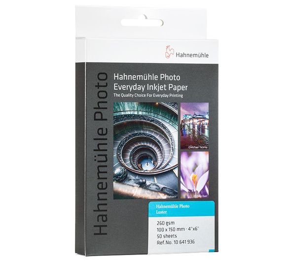 Hahnemuehle Luster 260 100 X 150 Mm Semi Gloss Photo Paper 50 Sheets