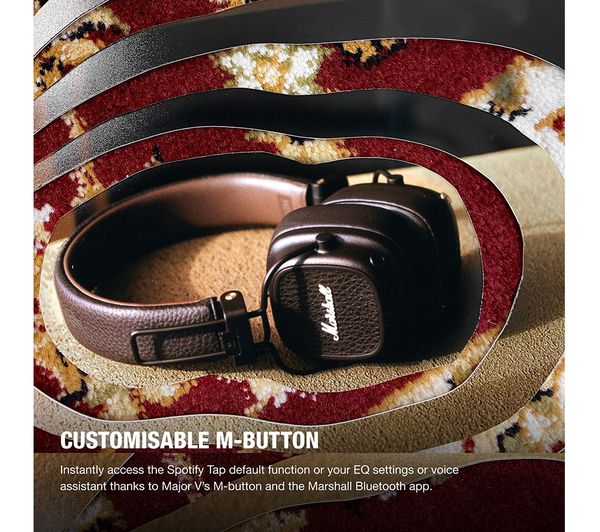 【新品】 Marshall MAJOR III BLUETOOTH. ブラウン Amazon.com: Marshall Major III Wired On-Ear Headphone, Brown