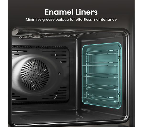 HISENSE Hi6 72/38L BID914221AX Electric Double Oven - Stainless