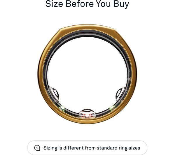 OURA RING3 GOLD 9サイズ OURA RING3 GOLD 9サイズ Oura Ring Gen3 - Horizon - Size 9