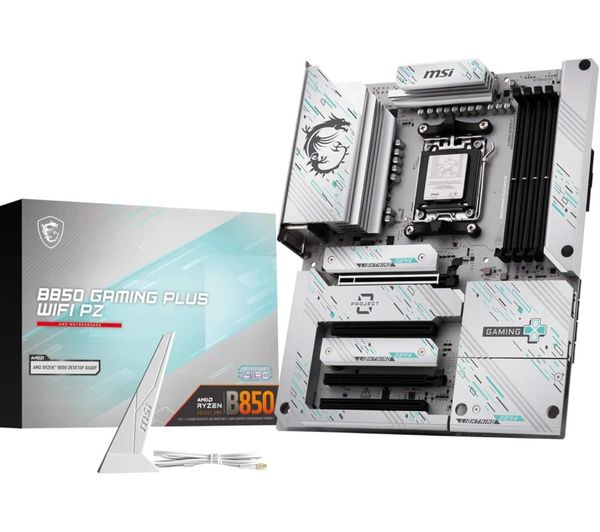 An image of MSI B850 GAMING PLUS WIFI PZ AM5 Motherboard