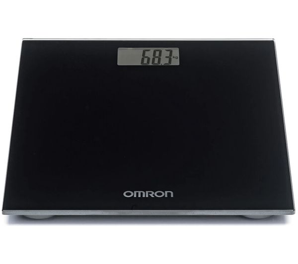 An image of OMRON HN-289-EBK Bathroom Scale - Black