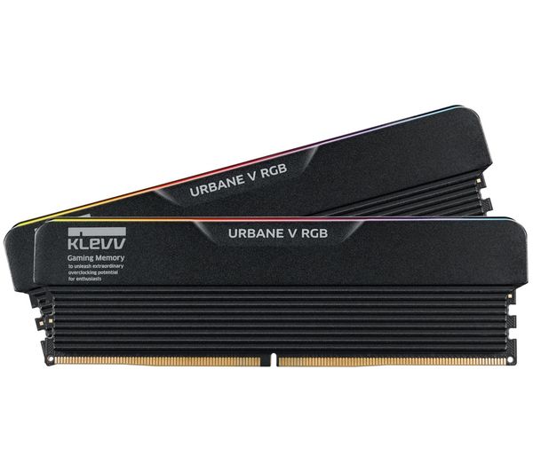 An image of KLEVV URBANE V RGB 32 GB DDR5 6400 MHz PC RAM - 2 x 16 GB