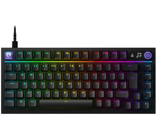 An image of LOGITECH G316 X 75 Mechanical Gaming Keyboard - Black
