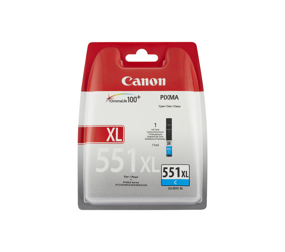 CANON CLI-551 XL Cyan Ink Cartridge
