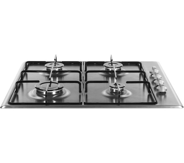 CGHOBX16 - ESSENTIALS CGHOBX16 Gas Hob - Stainless Steel - Currys Business