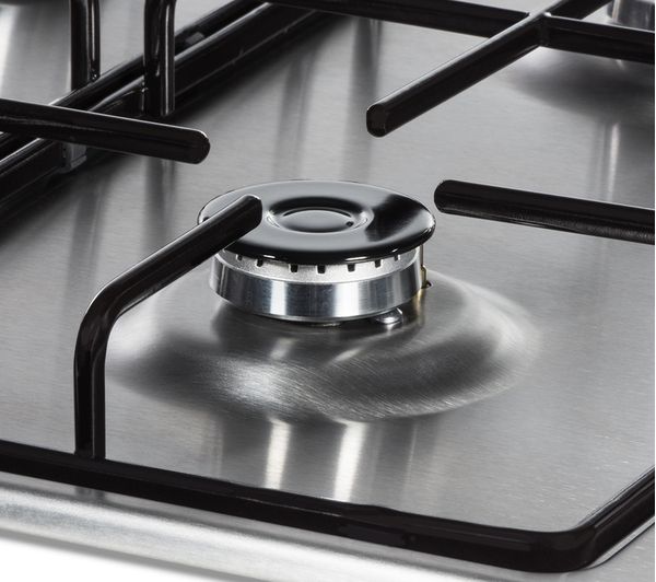CGHOBX16 - ESSENTIALS CGHOBX16 Gas Hob - Stainless Steel - Currys Business