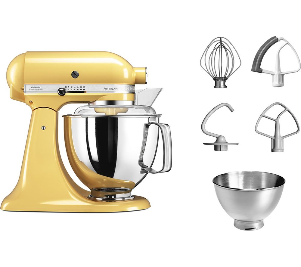 Buy KITCHENAID Artisan 5KSM175PSBMY Stand Mixer - Majestic Yellow ...