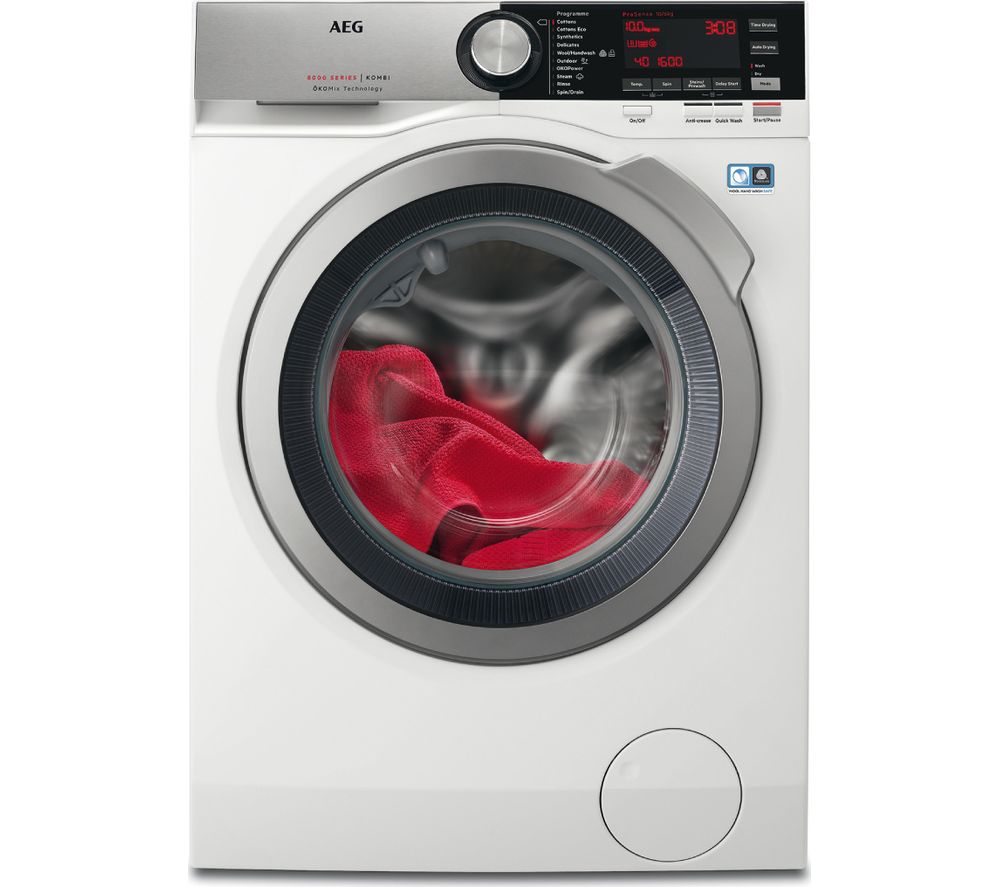 AEG ÖKOMix 8000 Series L8WEC166R 10 kg  – White, White