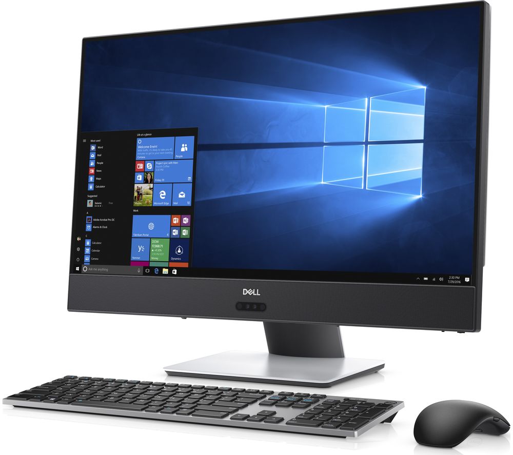 Buy DELL Inspiron 5475 23.8" Touchscreen AllinOne PC Metallic White