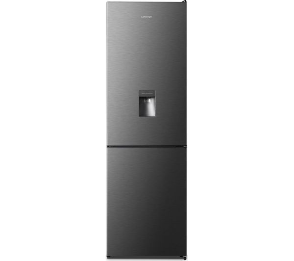 KENWOOD KNFD60T18 60/40 Fridge Freezer - Black, Black