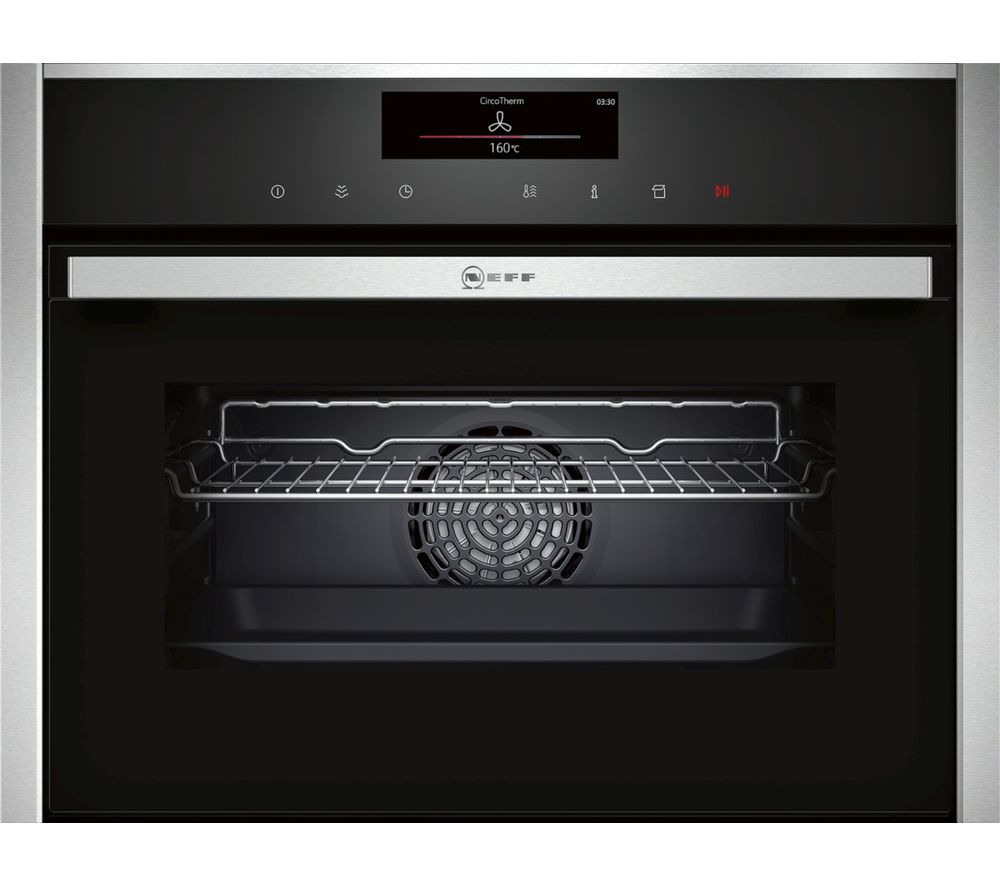 NEFF C18FT56N1B Compact Electric Steam Oven – Stainless Steel, Stainless Steel