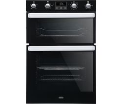BELLING BI902MFCT Electric Double Smart Oven - Black