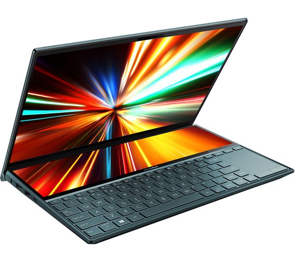 ASUS ZenBook Duo UX481 14" Laptop Intel Core i7 512GB SSD Full HD Blue