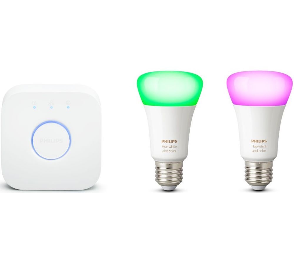 PHILIPS HUE White & Colour Ambience Smart Lighting Starter Kit with Bridge Review