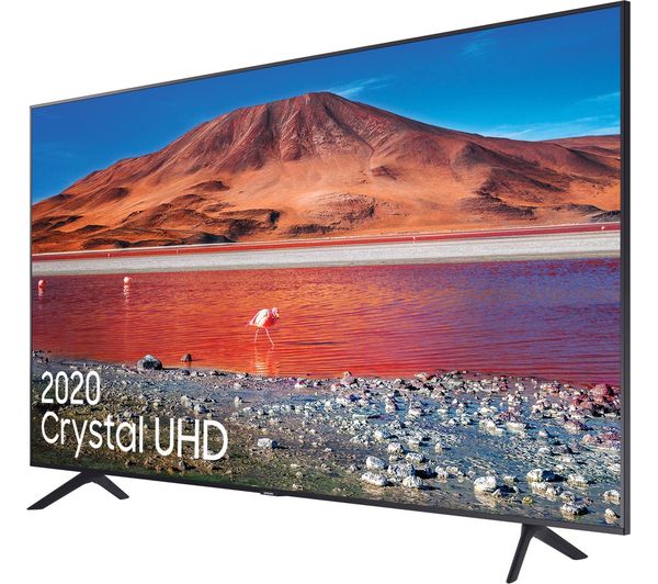 Samsung 75 class 4k 2160p ultra hd smart led tv Buy Samsung Ue75tu7100kxxu 75 Smart 4k Ultra Hd Hdr Led Tv Free Delivery Currys