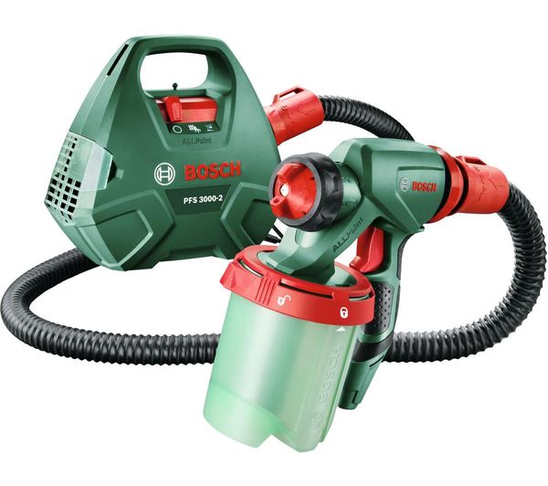 Bosch Pfs 3000 2 Paint Spray System Green Red