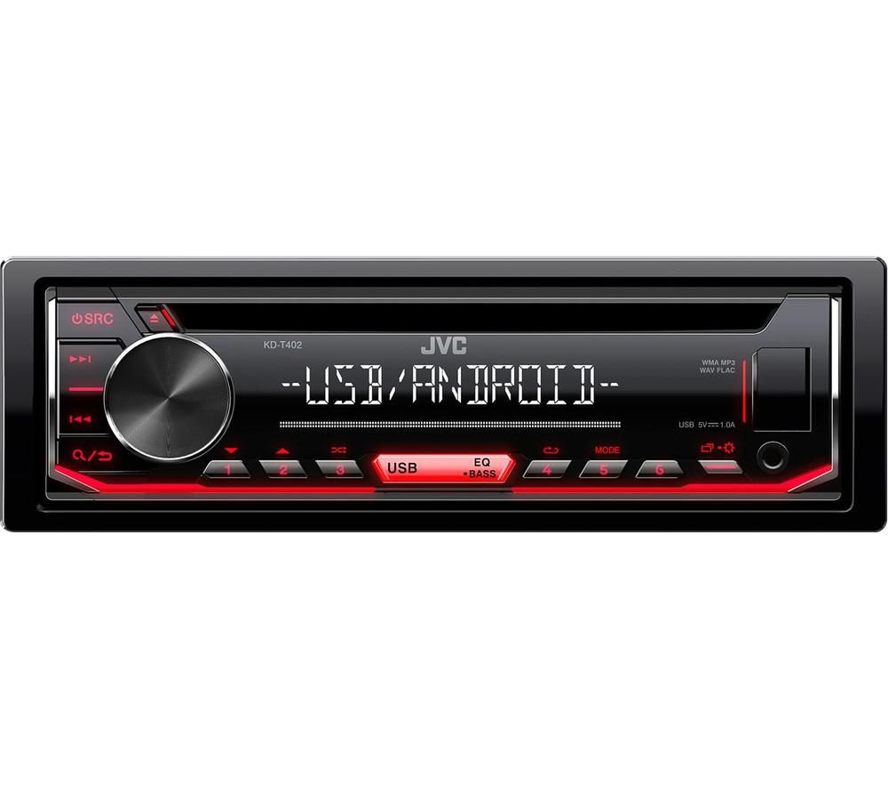 JVC KD-T402 FM Car Radio