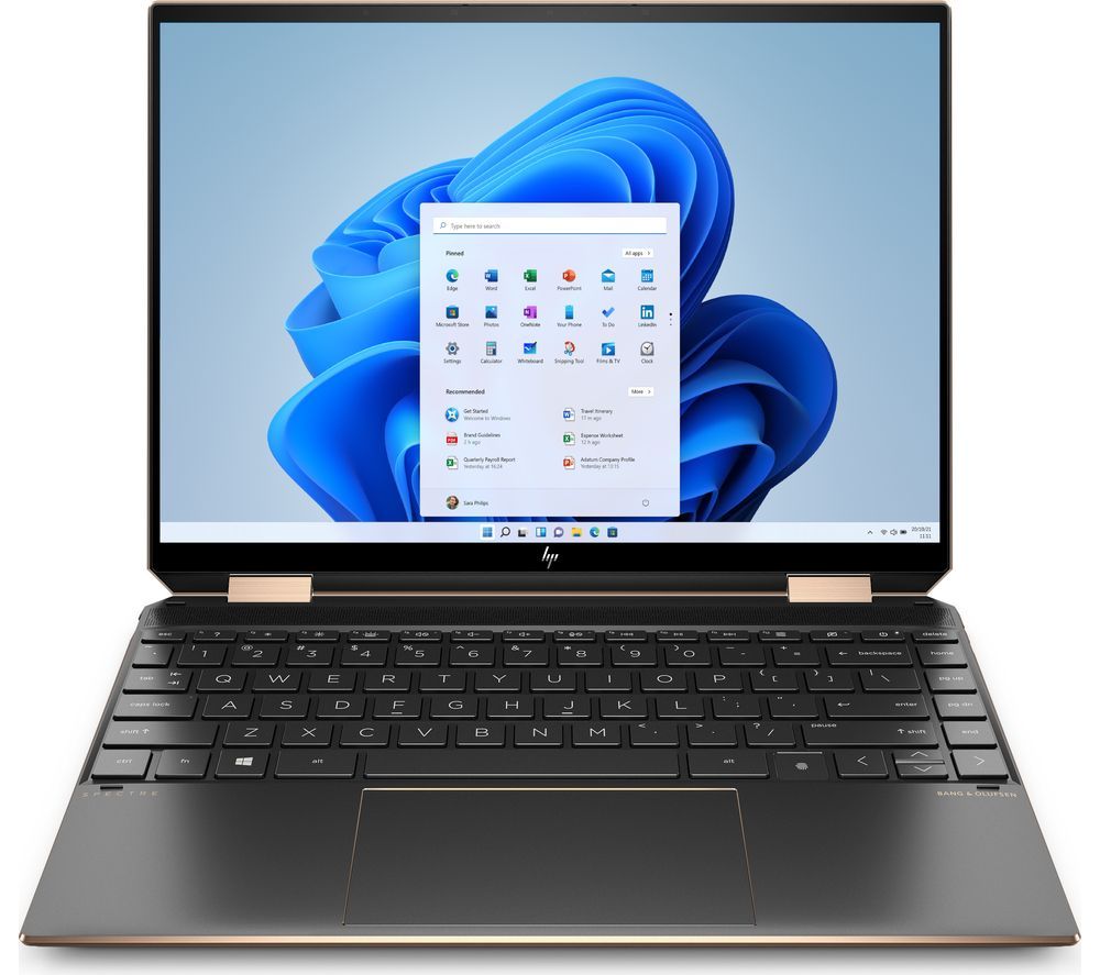 HP Spectre x360 13.5" 2 in 1 Laptop - Intel® Core™ i7, 512 GB SSD, Black