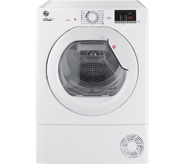 Hoover H Dry 300 Hle C9de Nfc 9 Kg Condenser Tumble Dryer White