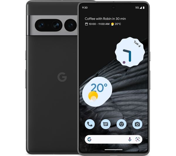 GOOGLE Pixel 7 Pro - 256 GB, Obsidian