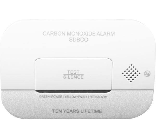 Image of BG ELECTRICAL SDBCO Carbon Monoxide Alarm - White