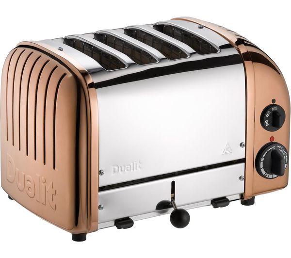 Dualit Classic 4 Slice Toaster Copper Silver