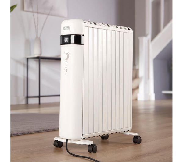 BLACK + DECKER BXRA43016GB Portable Smart Oil-Free Radiator - White ...