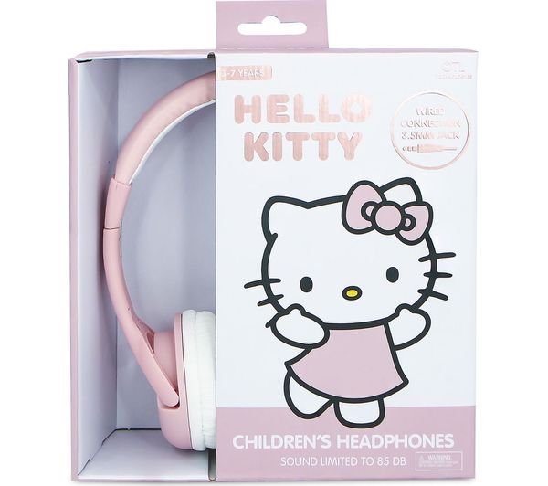 Otl Hk1184 Hello Kitty Kids Headphones Rose Gold