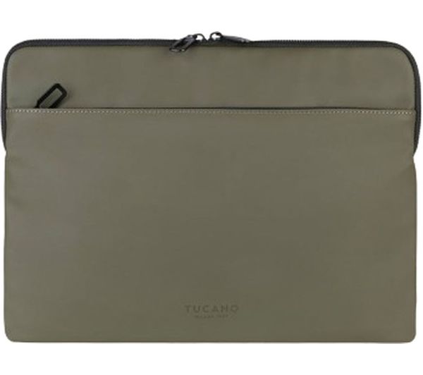 An image of TUCANO Gommo 14" Laptop Sleeve - Military Green