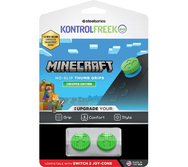 KONTROL FREEK No-Slip Thumb Grips for Switch 2 - Minecraft Creeper ...