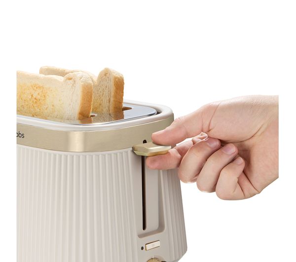 Stone Toaster RUSSELL HOBBS Bronte 26761 2-Slice Toaster - Stone - 25524034001 ...