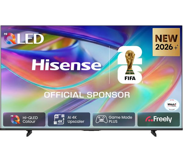 An image of HISENSE Q7S 85" QLED 4K Smart AI TV with Freely - 85Q7STUK